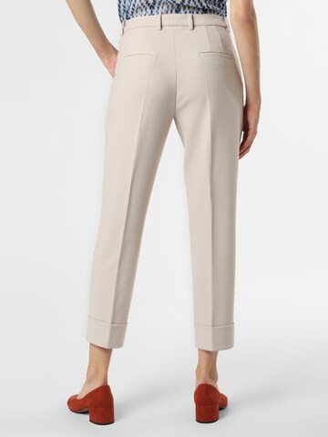 Cambio Regular Pleat-Front Pants 'Krystal' in Beige