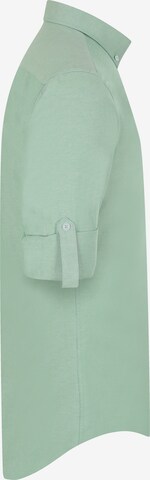 DENIM CULTURE Regular Fit Skjorte 'Hugo' i grønn