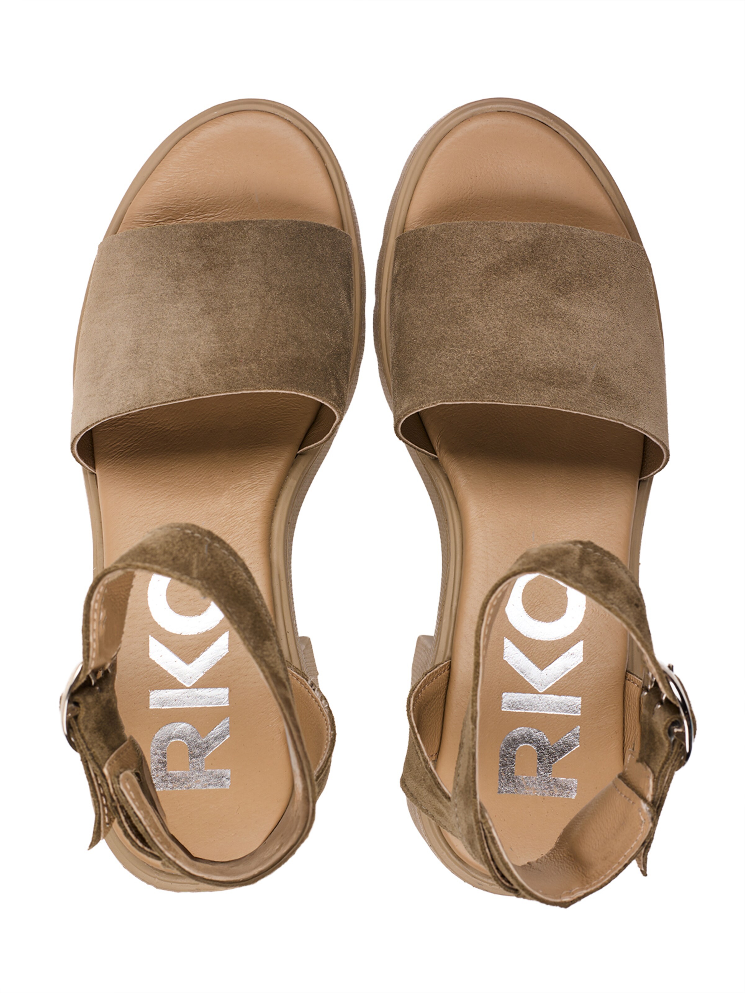 RYŁKO Sandaler i grøn