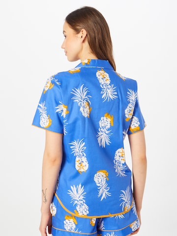 Cyberjammies Pajama Shirt 'Sierra Pineapple' in Blue