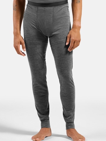 Slimfit Pantaloni sportivi 'MERINO 200' di ODLO in grigio