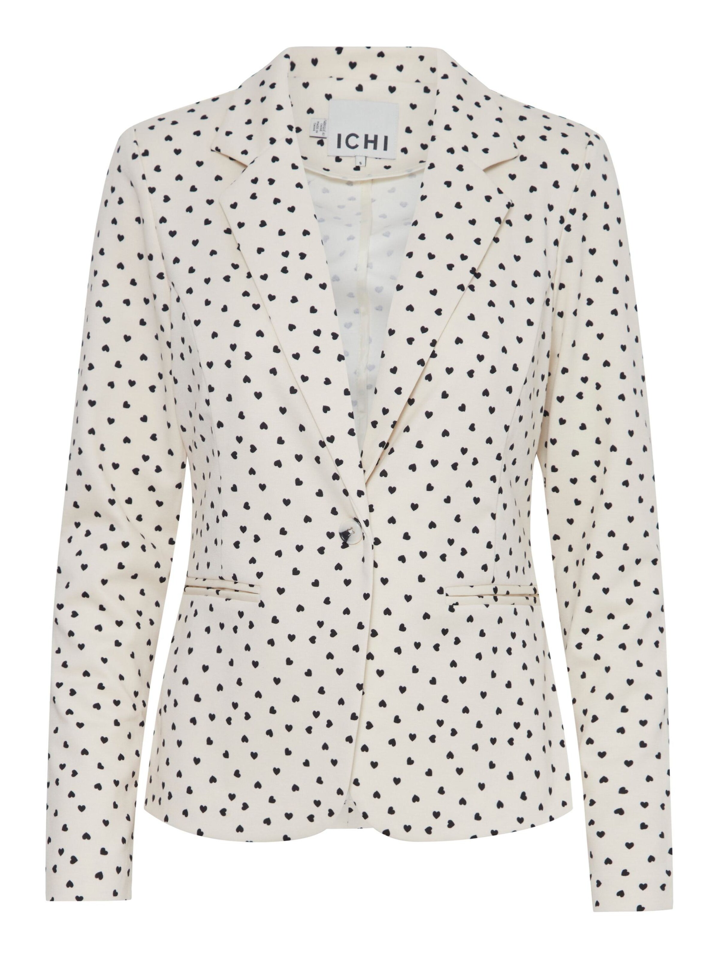 Blazer 'Kate' ICHI en beige : devant