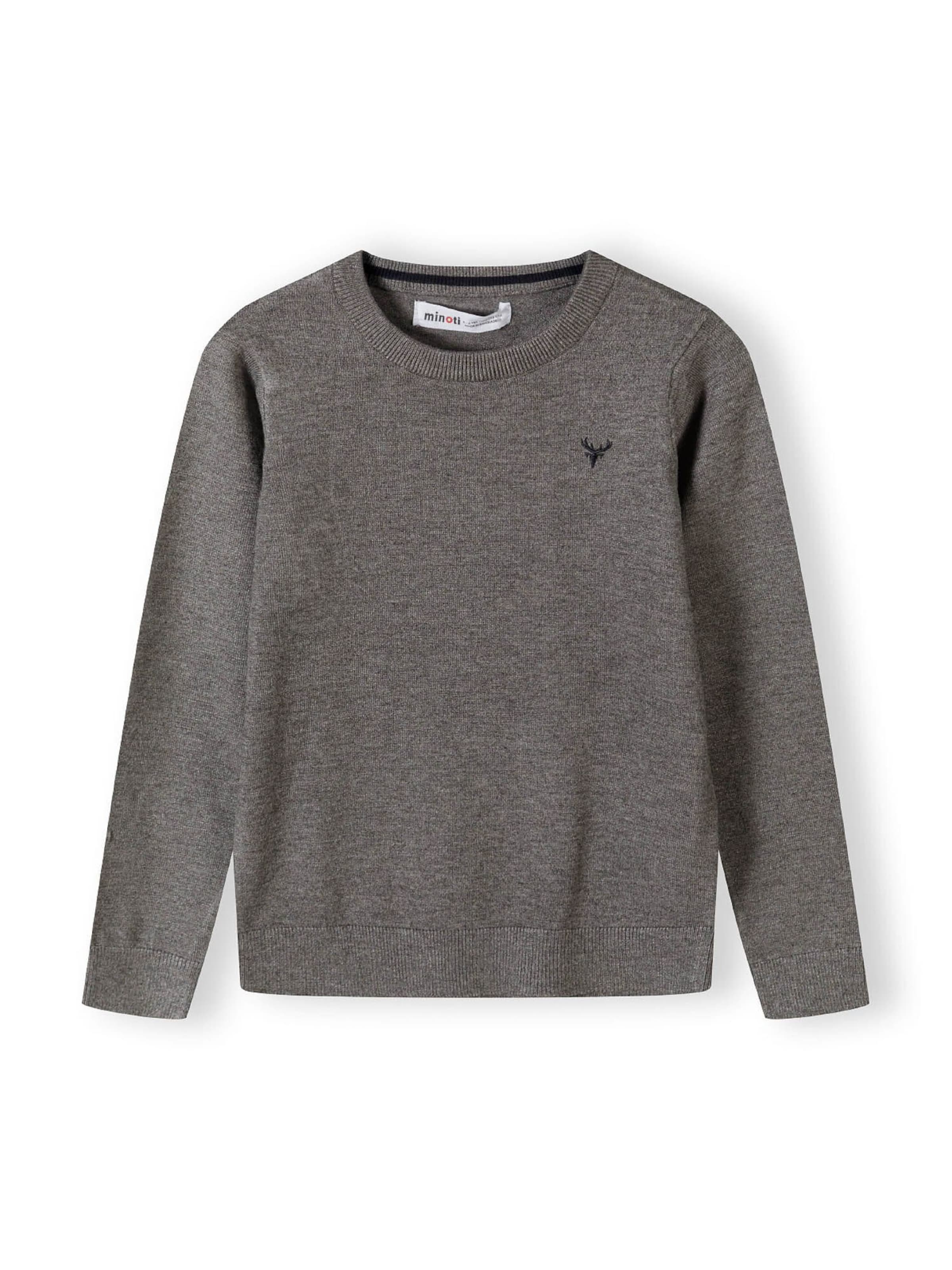 MINOTI Sweter w kolorze szary: przód