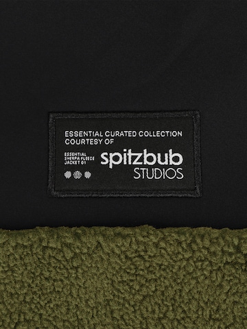 SPITZBUB Fleece Jacket 'Essential' in Green