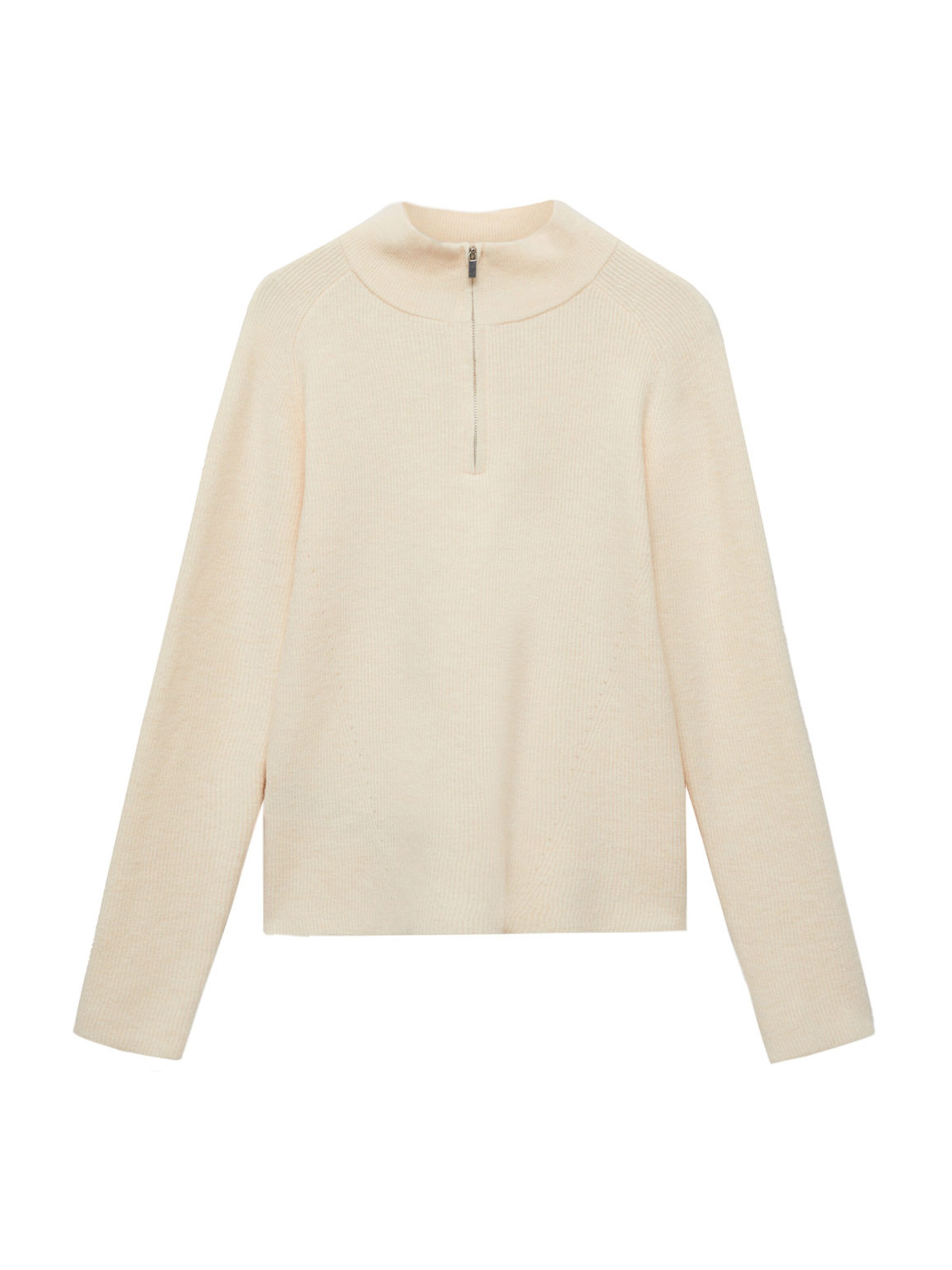 MANGO Pullover 'VLADI' in Beige: Vorderseite