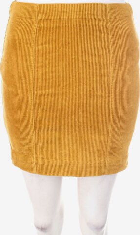 Review Skirt in XS in Yellow: front