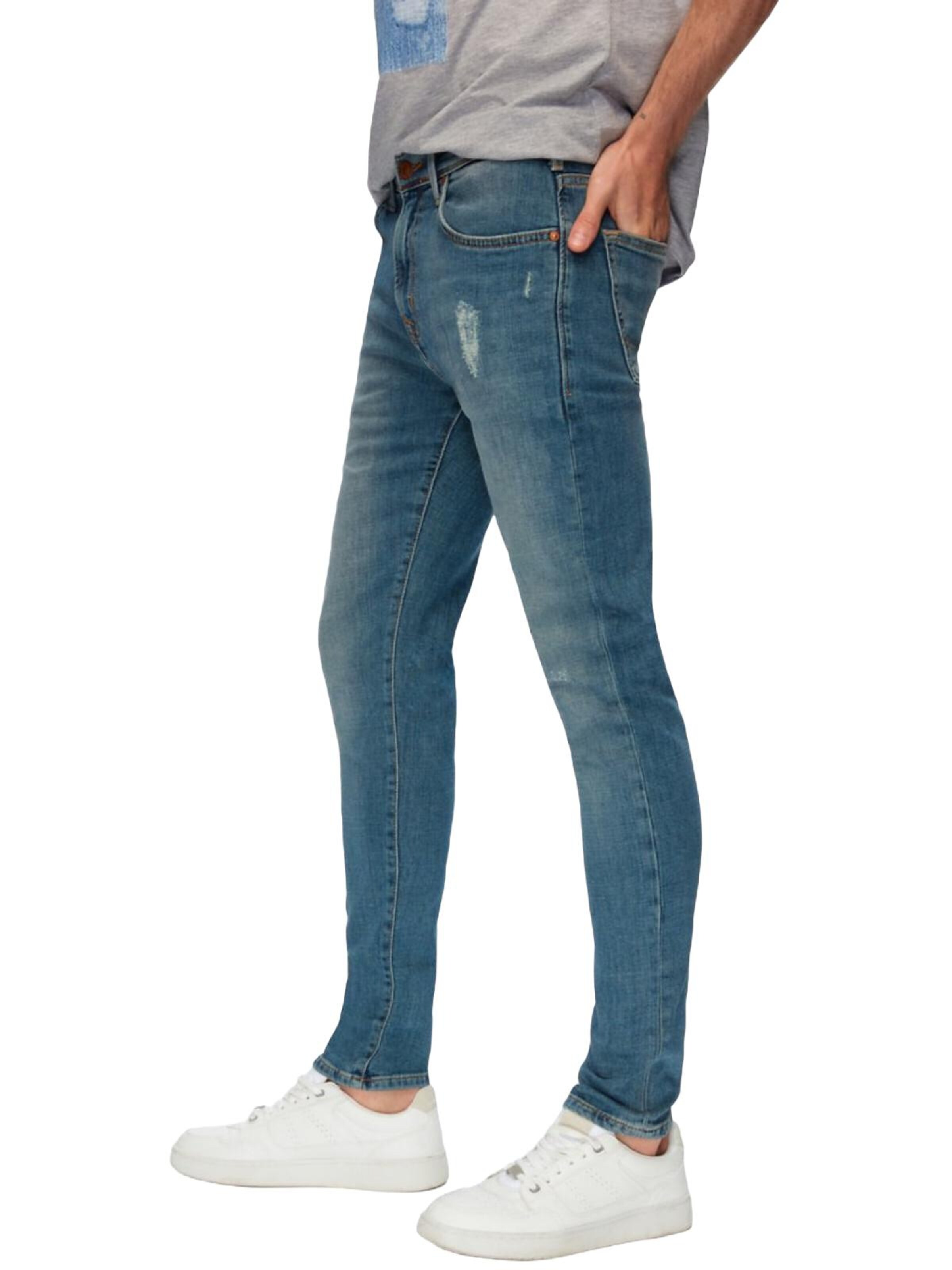 LTB Jeans - Skinny Vaquero 'LTB Jeans Herren Diego X Y Skinny Leg Low Waist Jeanshose' en azul