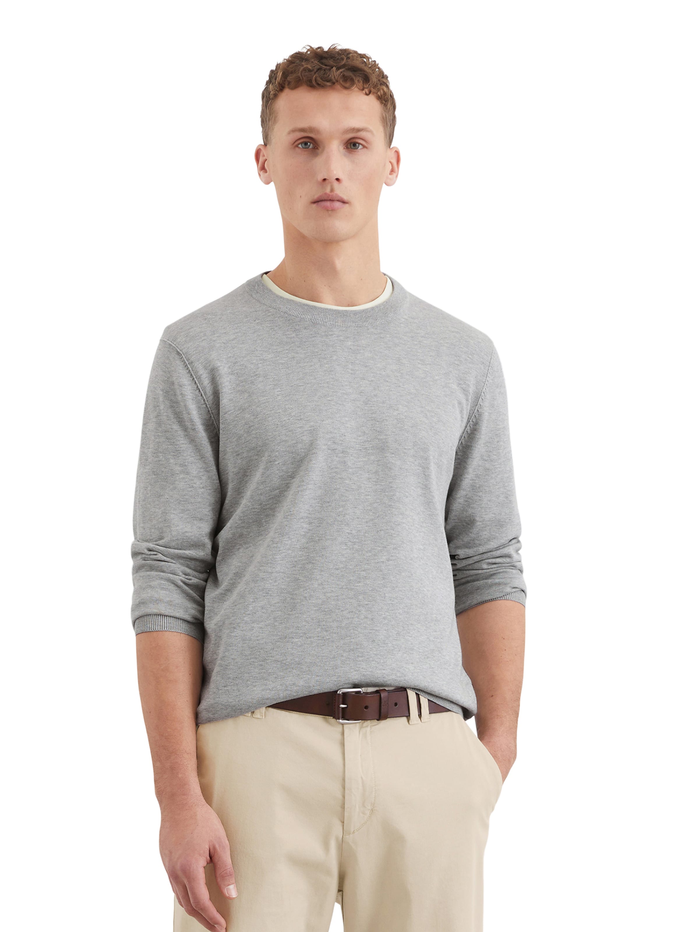 Marc O'Polo Trui in Grijs: voorkant