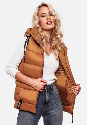 NAVAHOO Bodywarmer 'Kassidy' in Bruin