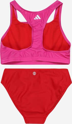 ADIDAS PERFORMANCE Sportbikini 'Big Bars Logo ' in Pink