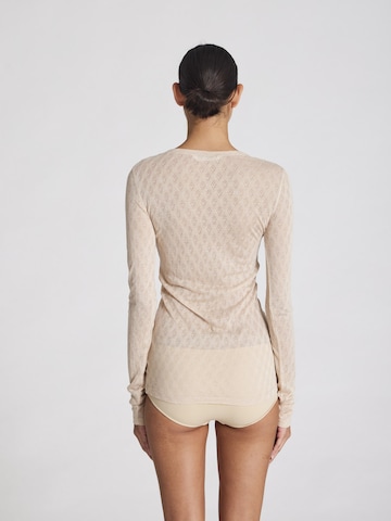 Gai+Lisva Shirts 'Fermi' i beige