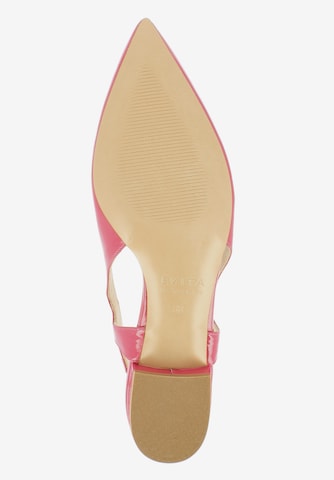 EVITA Slingpumps 'FRANCA' in Roze