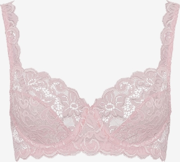 Soutien-gorge ' Moments ' Hanro en rose : devant