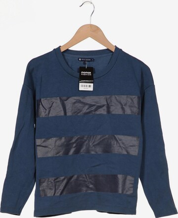 PETIT BATEAU Sweatshirt & Zip-Up Hoodie in S in Blue: front