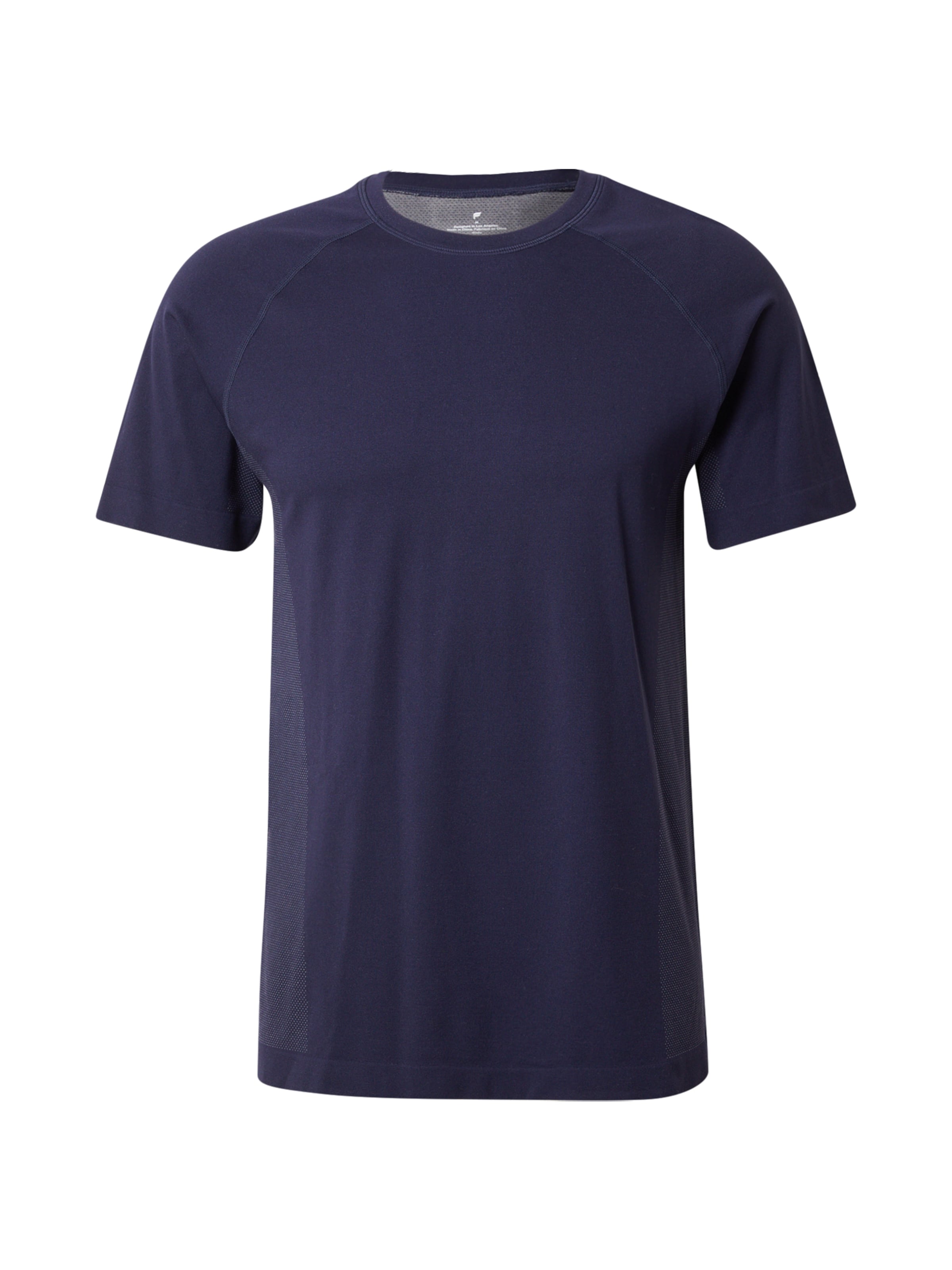 Fabletics Funktionstopp 'THE TRAINING DAY' i blå: framsida