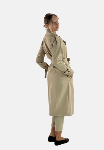 Elara Between-seasons coat in Beige