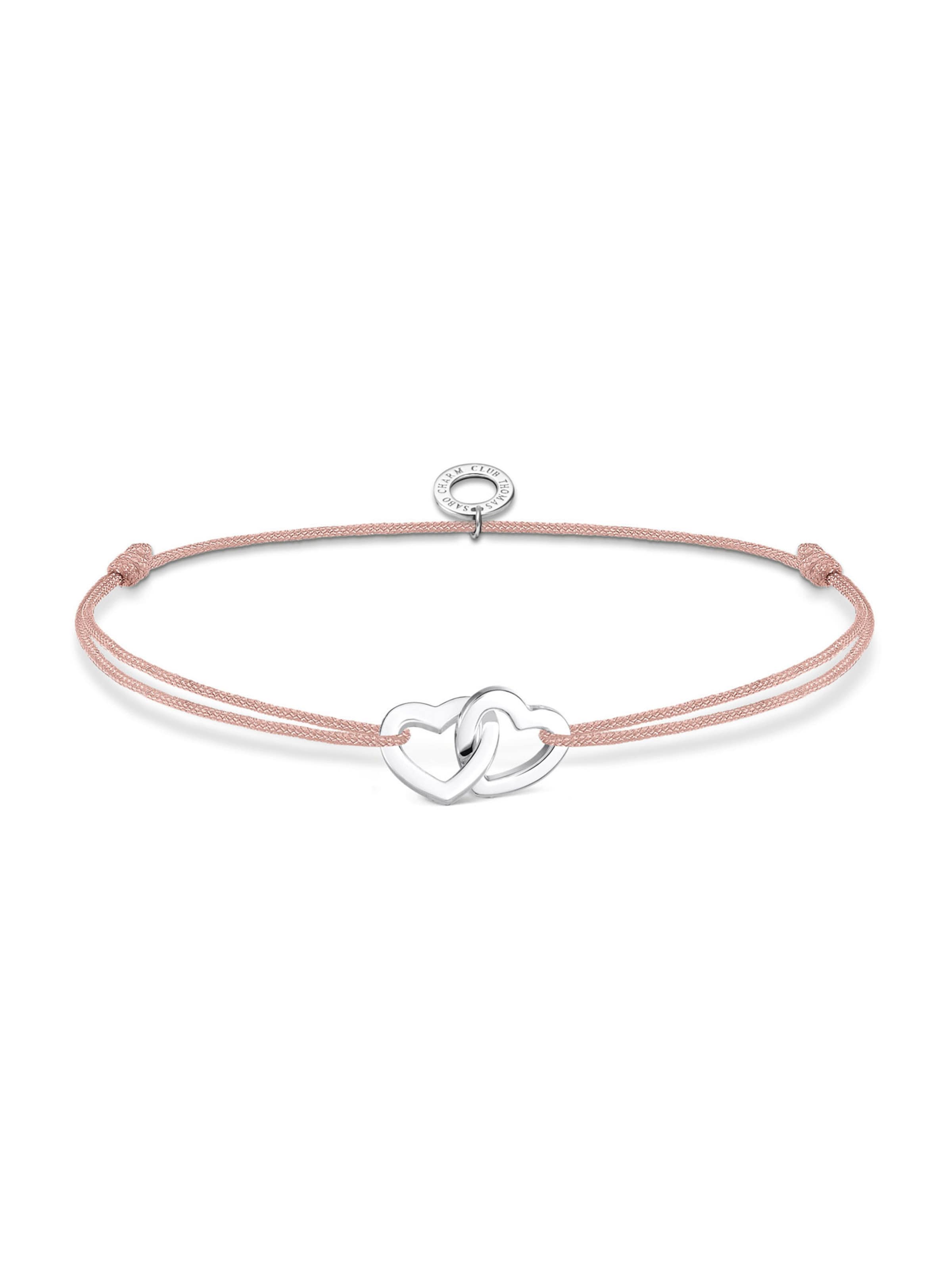 Thomas Sabo Armband 'Herzen' in Silber: Vorderseite