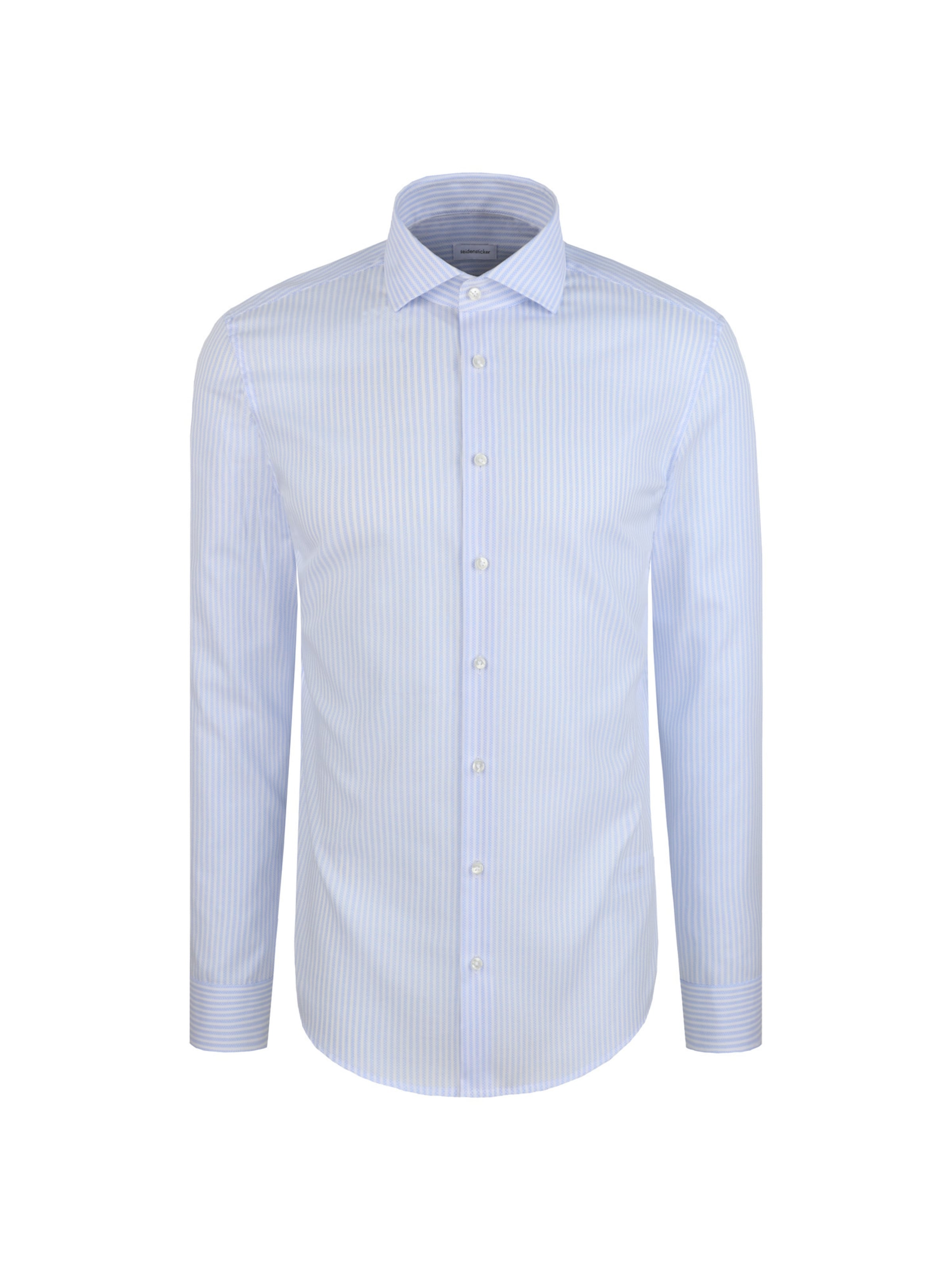 SEIDENSTICKER Regular fit Zakelijk overhemd 'Classic Essentials' in Blauw: voorkant