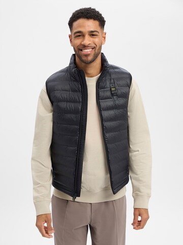 Blauer.USA Bodywarmer in Zwart: voorkant