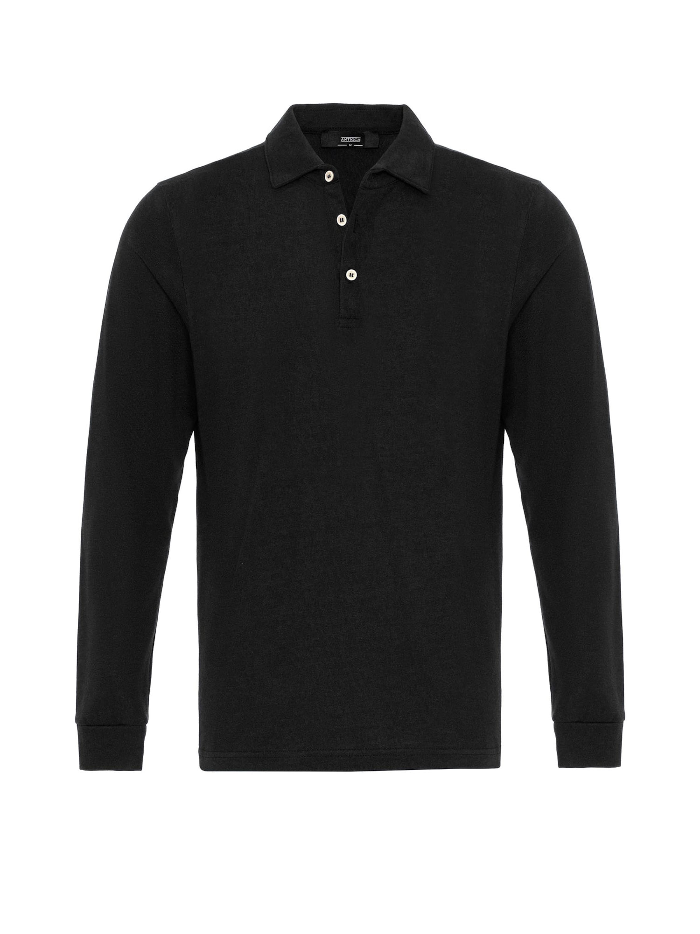 Antioch Pulóver - fekete: elől