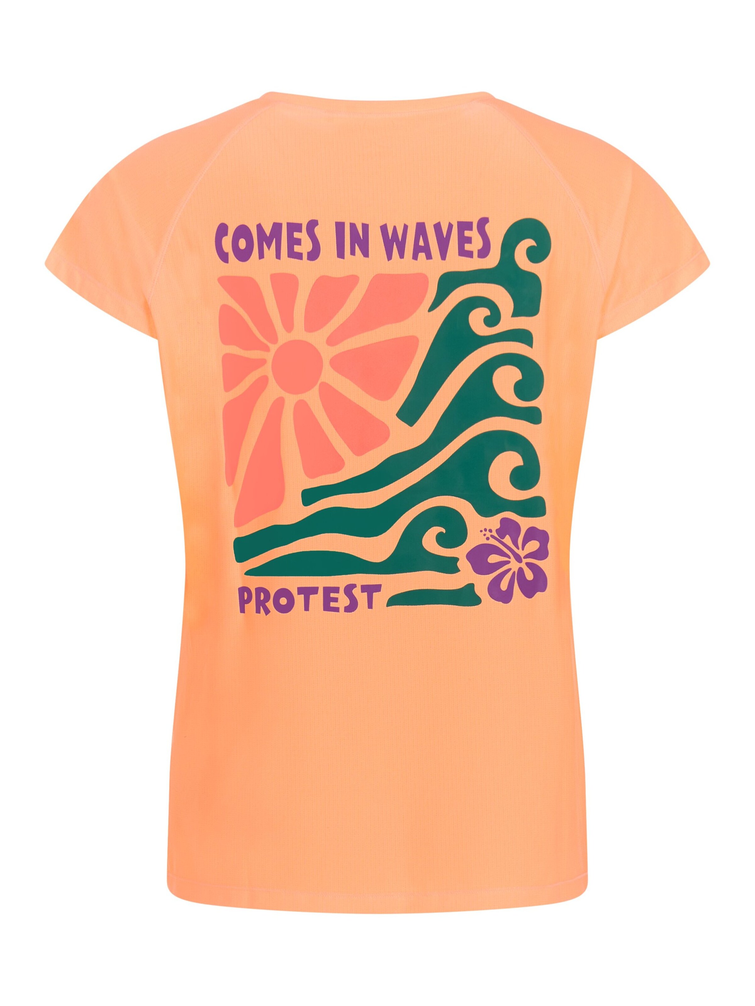 PROTEST Performance shirt 'PRTMagia' in Orange