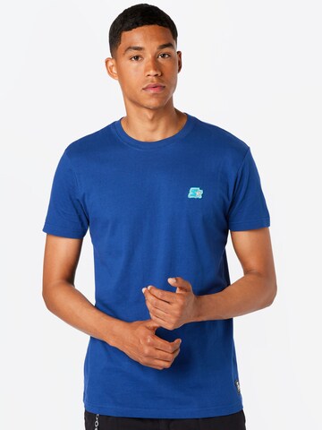 Starter Black Label - Camisa 'Essential' em azul: frente