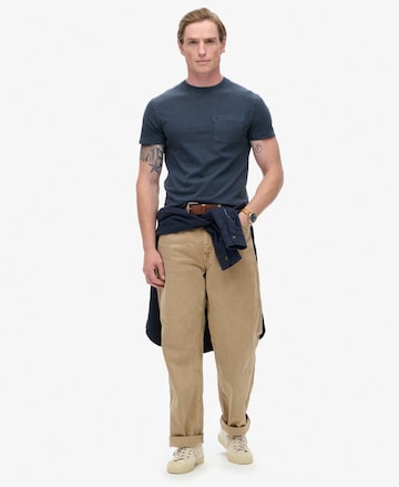 Superdry Shirt 'Essential' in Blue