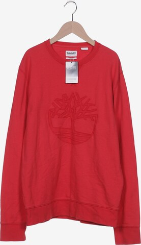 TIMBERLAND Sweatshirt & Zip-Up Hoodie in L in Red: front