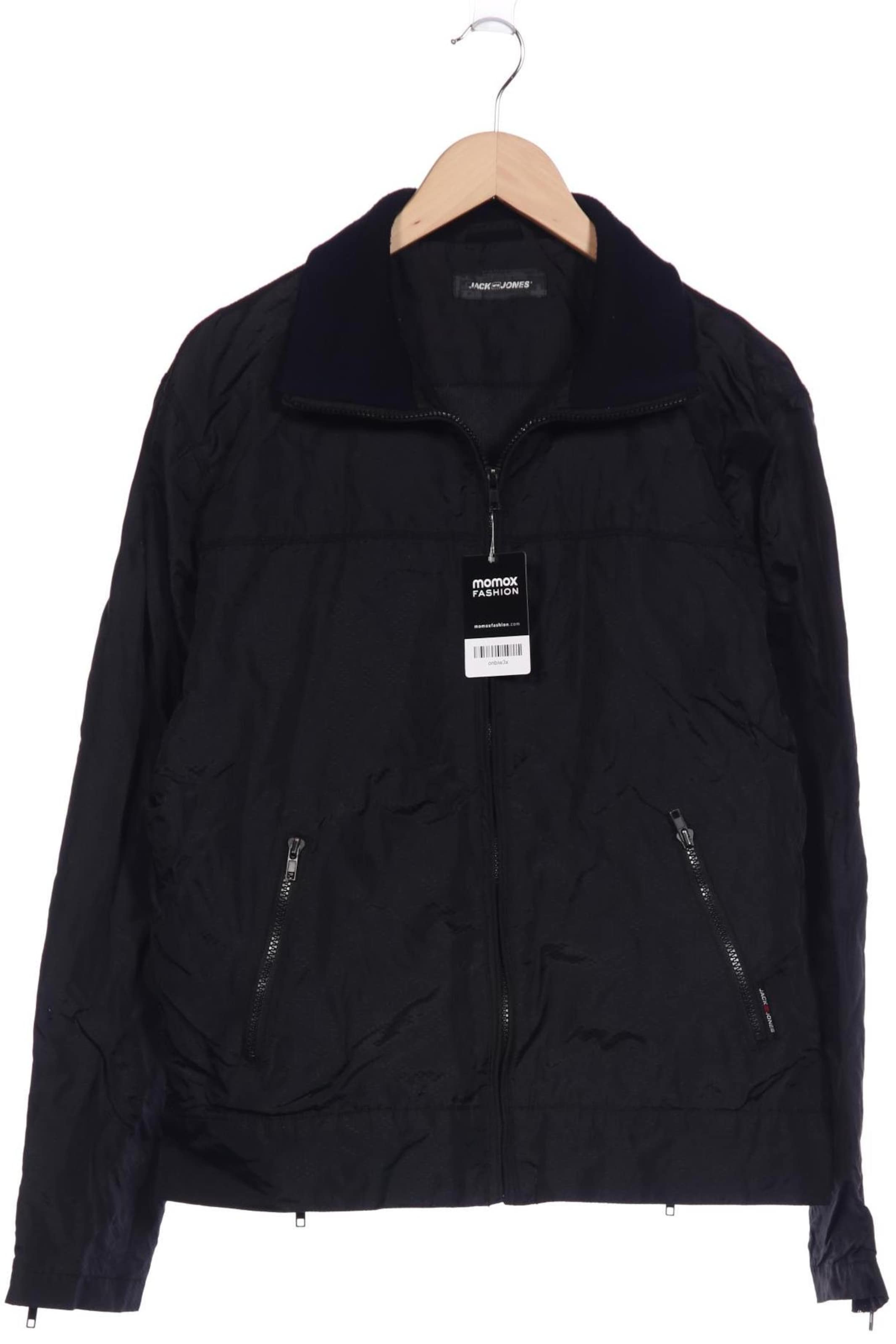 JACK & JONES Jacket & Coat in XL in Black: front