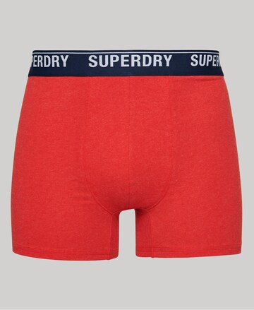 Boxers Superdry en rouge