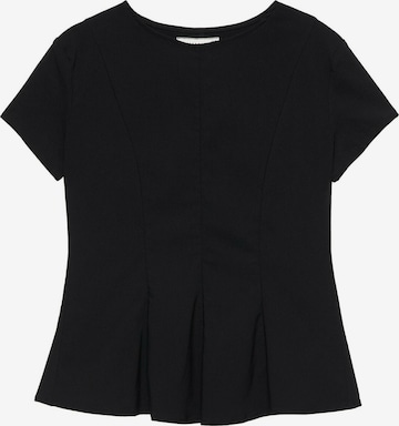 Pull&Bear Halenka – černá: přední strana