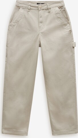 Loosefit Pantalon VANS en beige : devant