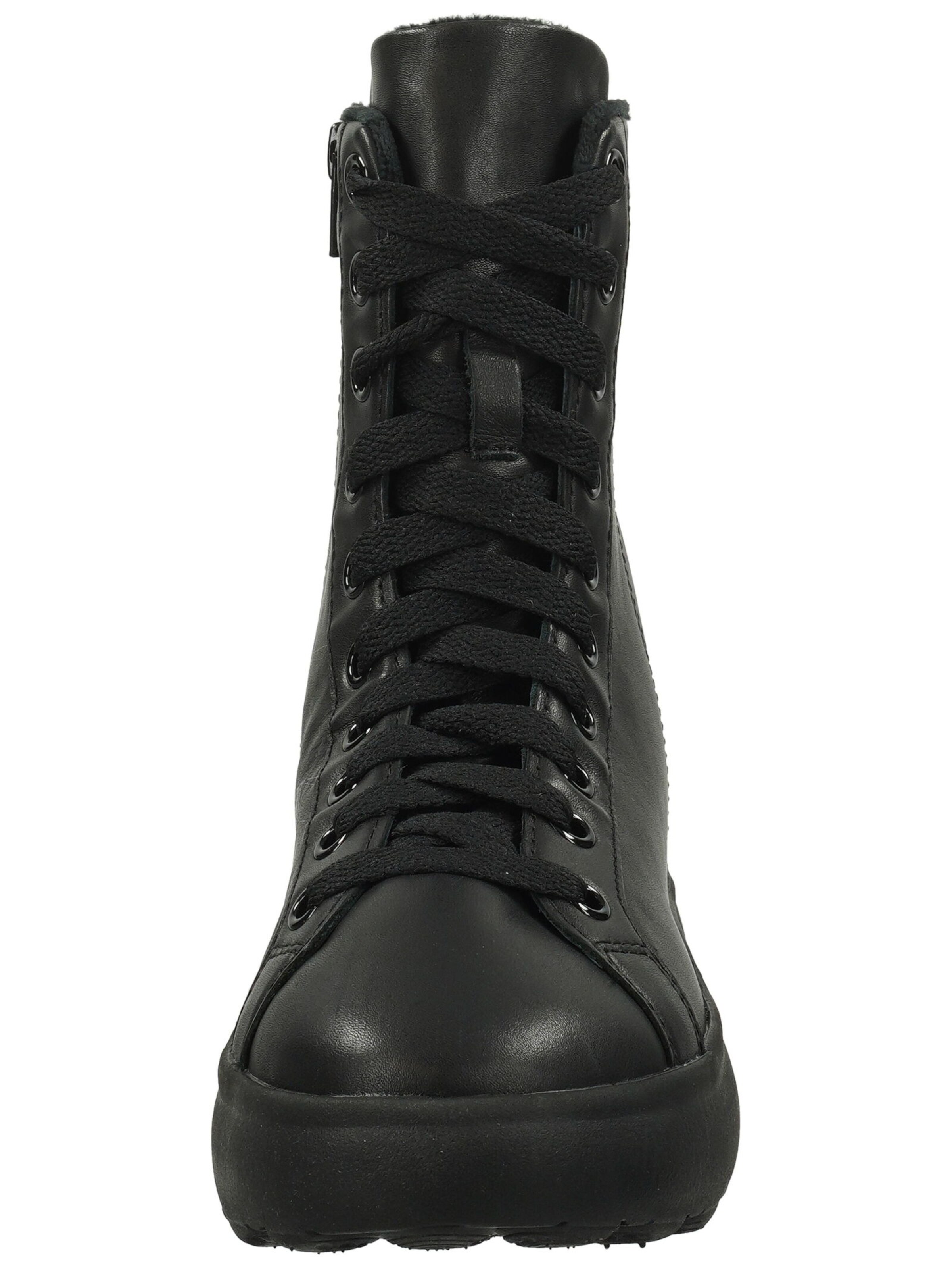 GEOX Lace-up bootie in Black