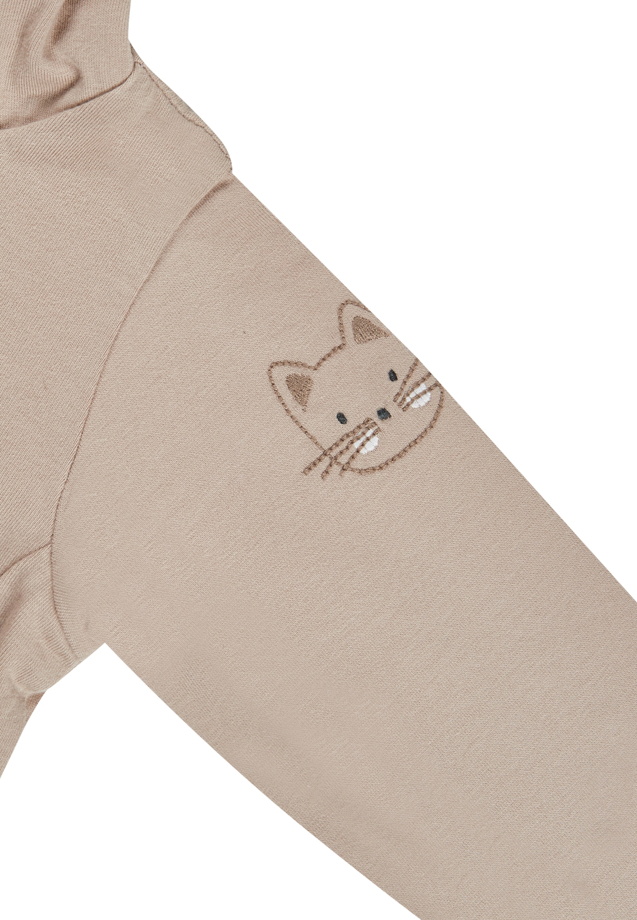 STERNTALER Between-Season Jacket 'Blumen' in Beige