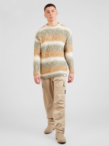 MUSTANG Sweater 'Emil' in Brown
