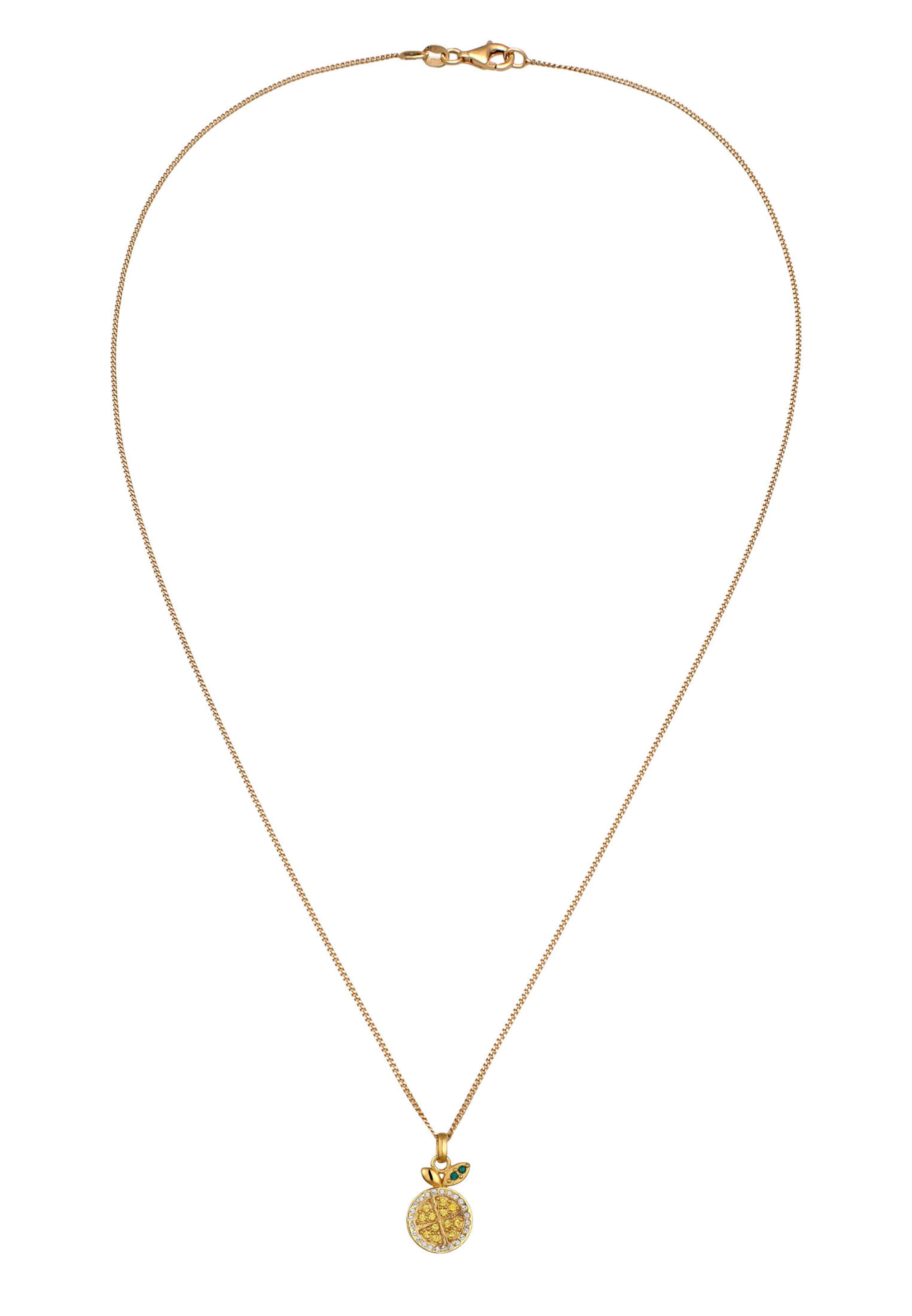 ELLI Halskette 'Zitrone' in Gold