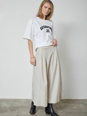co'couture Skirt ' SalvieCC ' in Weiß: Vorderseite