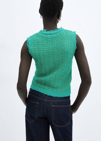 MANGO Sweater 'COCODRIL' in Green