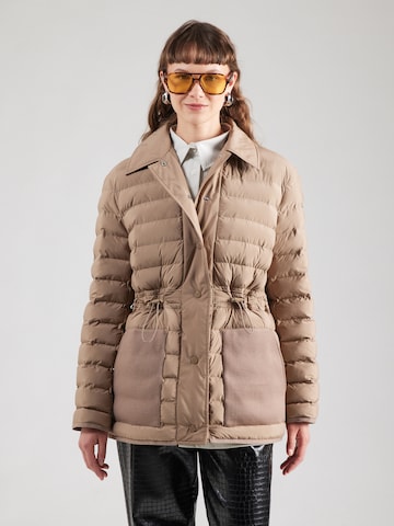 BOSS - Chaqueta de entretiempo 'Papini' en marrón: frente