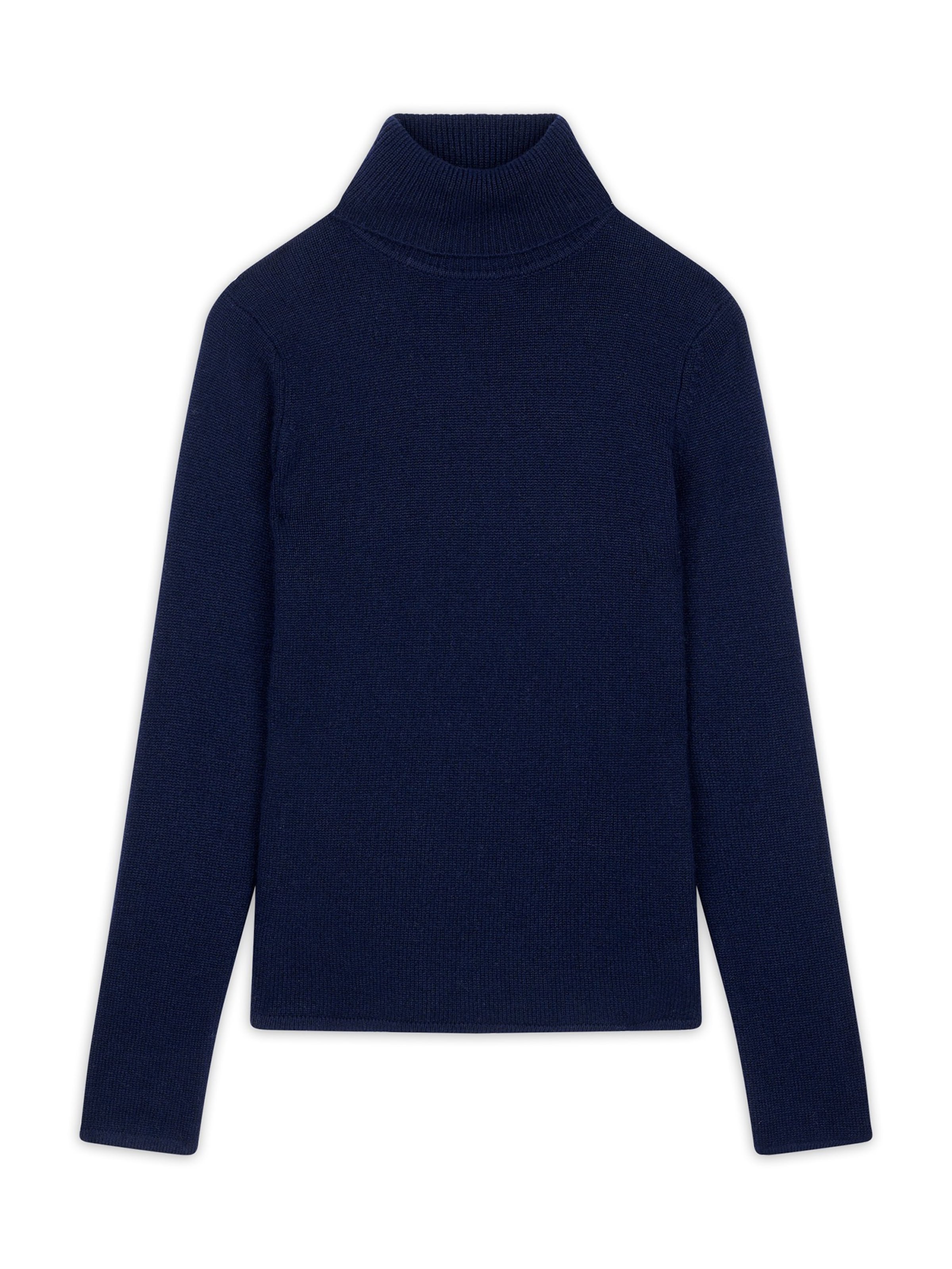 JUST CASHMERE Sweater 'Juni' in Blue: front