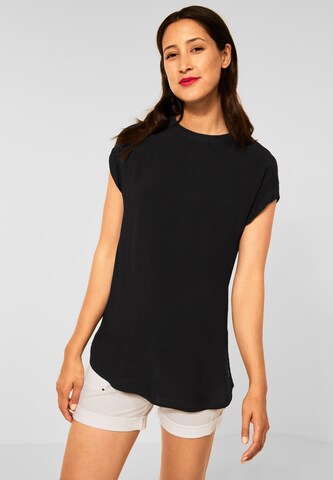 STREET ONE - Blusa en negro: frente