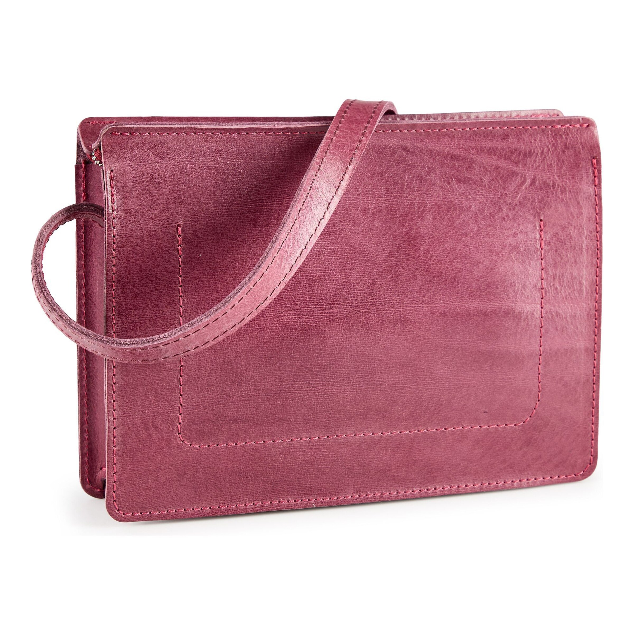 Borsa a tracolla di Harold's in rosa: frontale