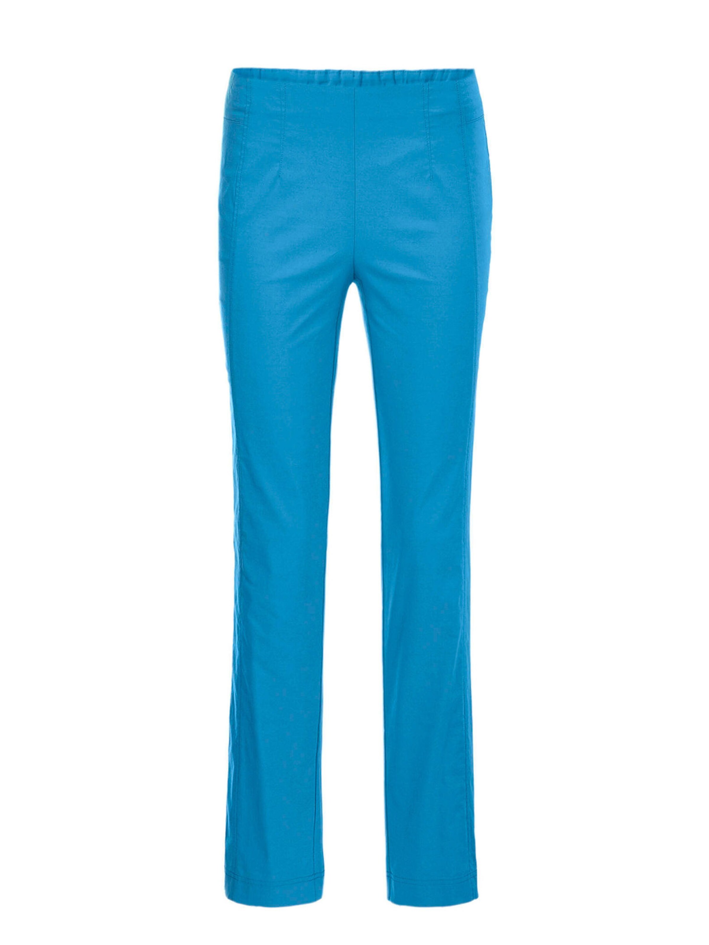 Goldner Broek 'Louisa' in Blauw: voorkant