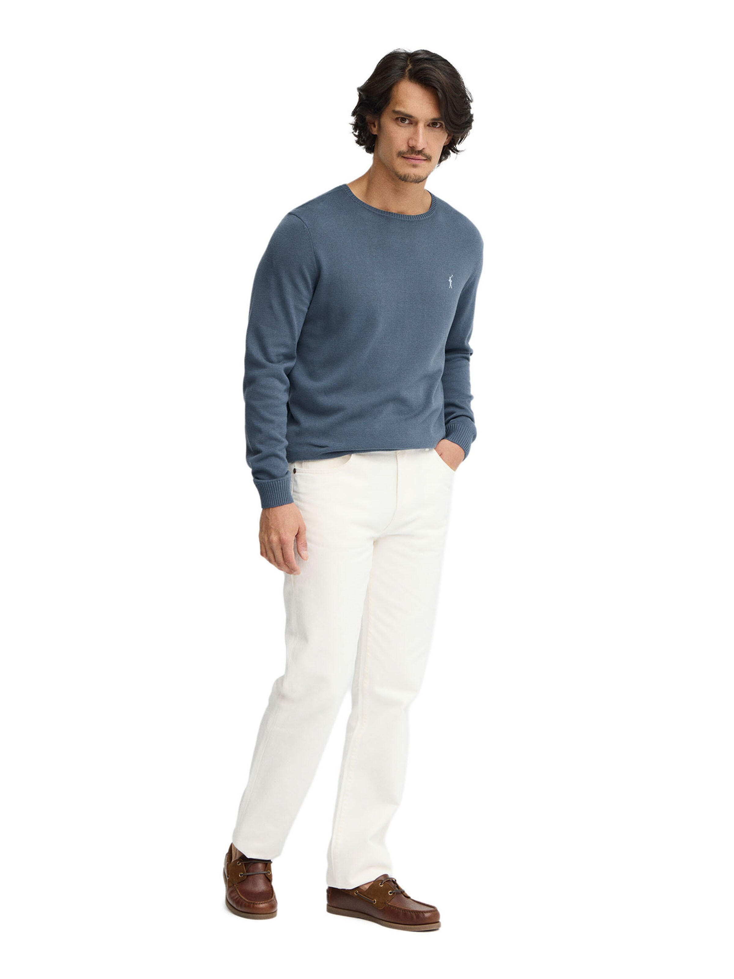 Polo Club Pullover 'Rigby' in Blau