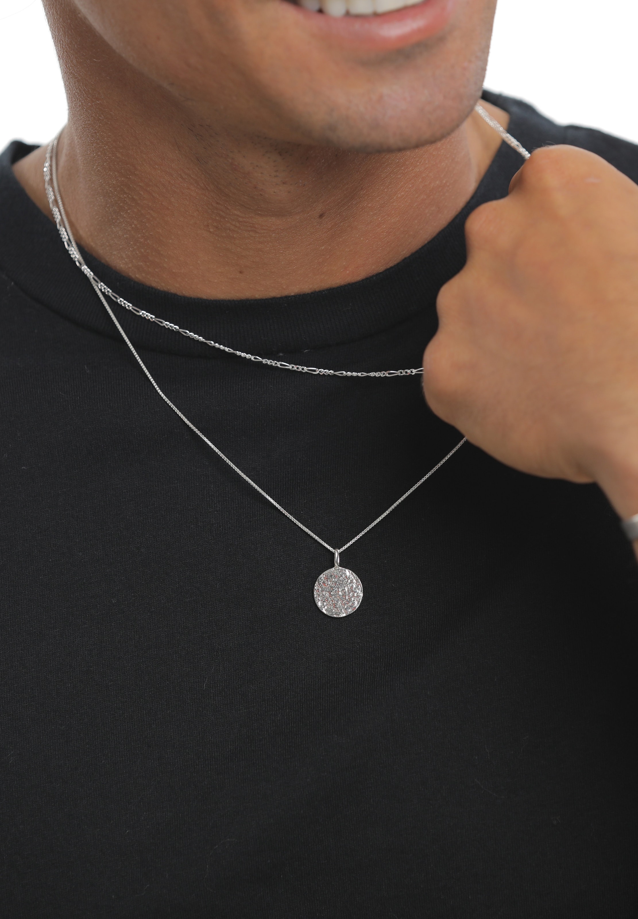 Chaîne 'Geo' KUZZOI en argent