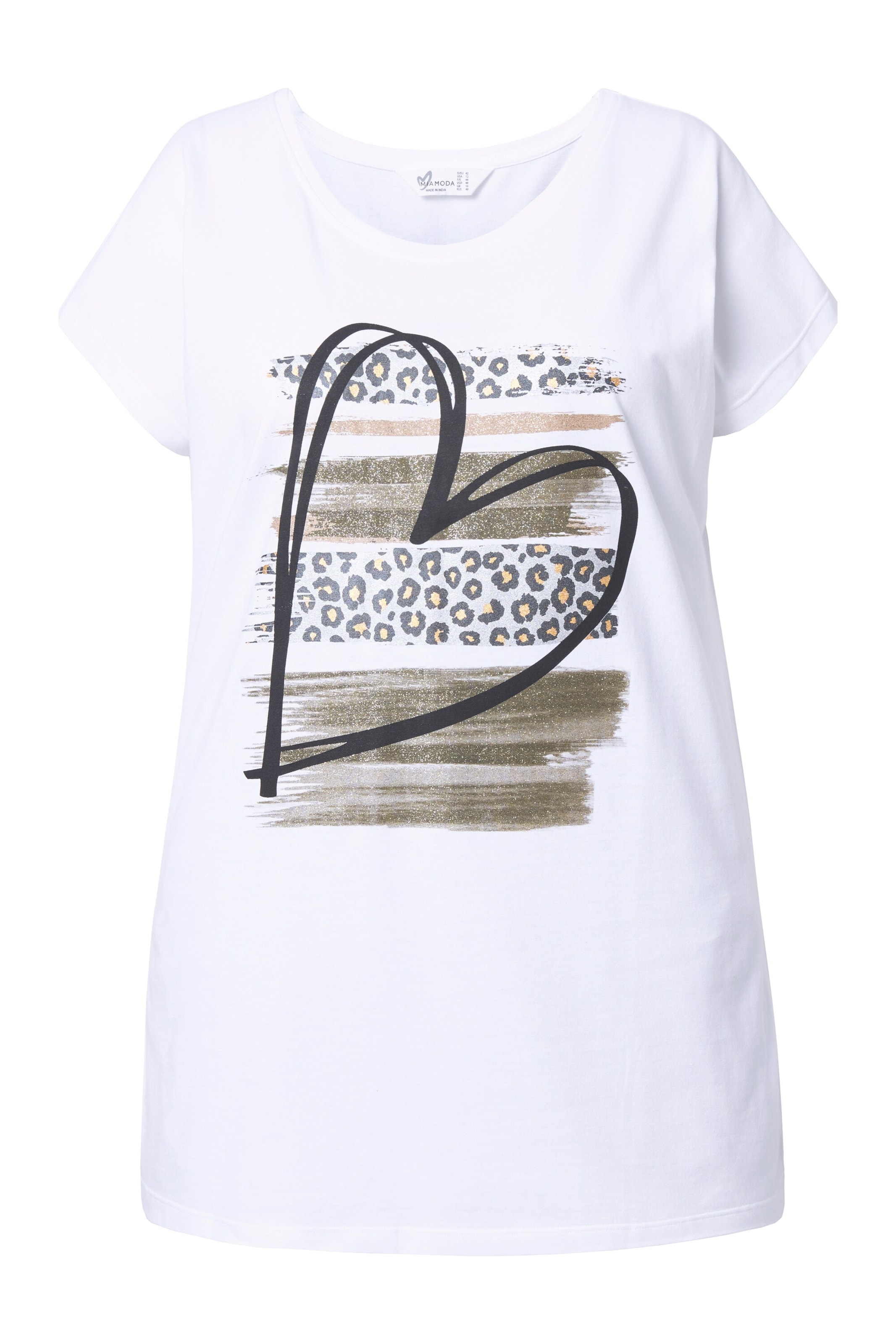 MIAMODA Shirt in Weiß: Vorderseite