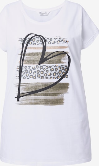 MIAMODA Shirt in bronze / schwarz / weiß, Produktansicht