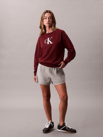 Felpa di Calvin Klein Jeans in rosso