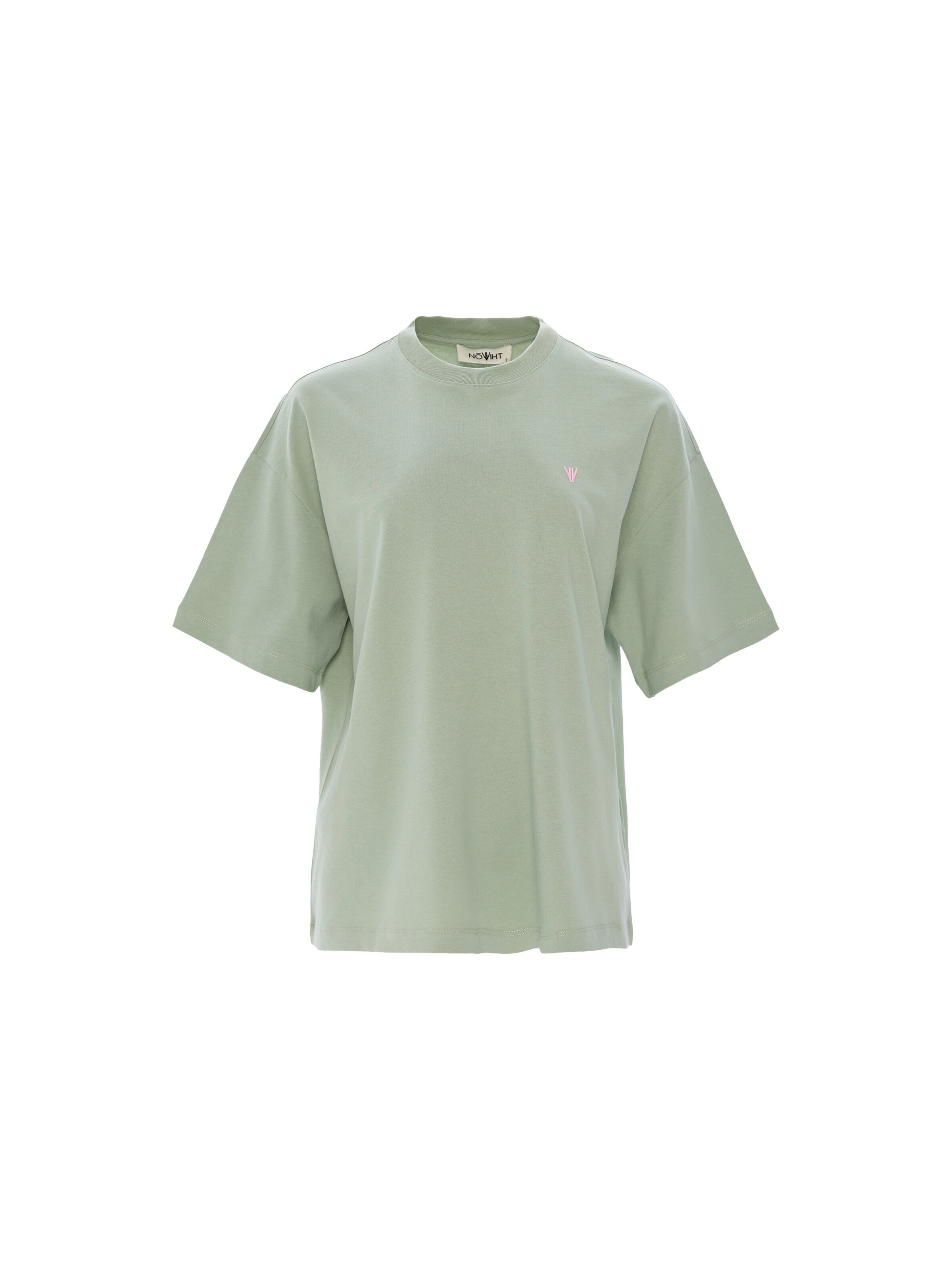 NOWIHT - Camiseta 'Zenobia' en verde: frente