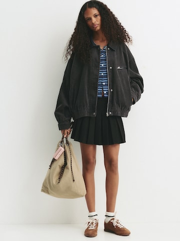 Pull&Bear Skirt 'PACIFIC' in Black: front